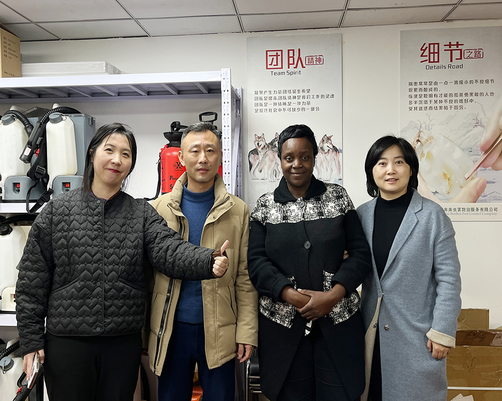 津巴布韦国家PCO使节拜访奔奔虫控，学习探讨虫控技术